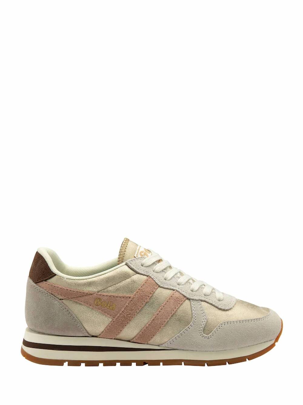 NEW GOLA women's daytona blaze sneakers in gold/air/candy and gold/cameo/dark br